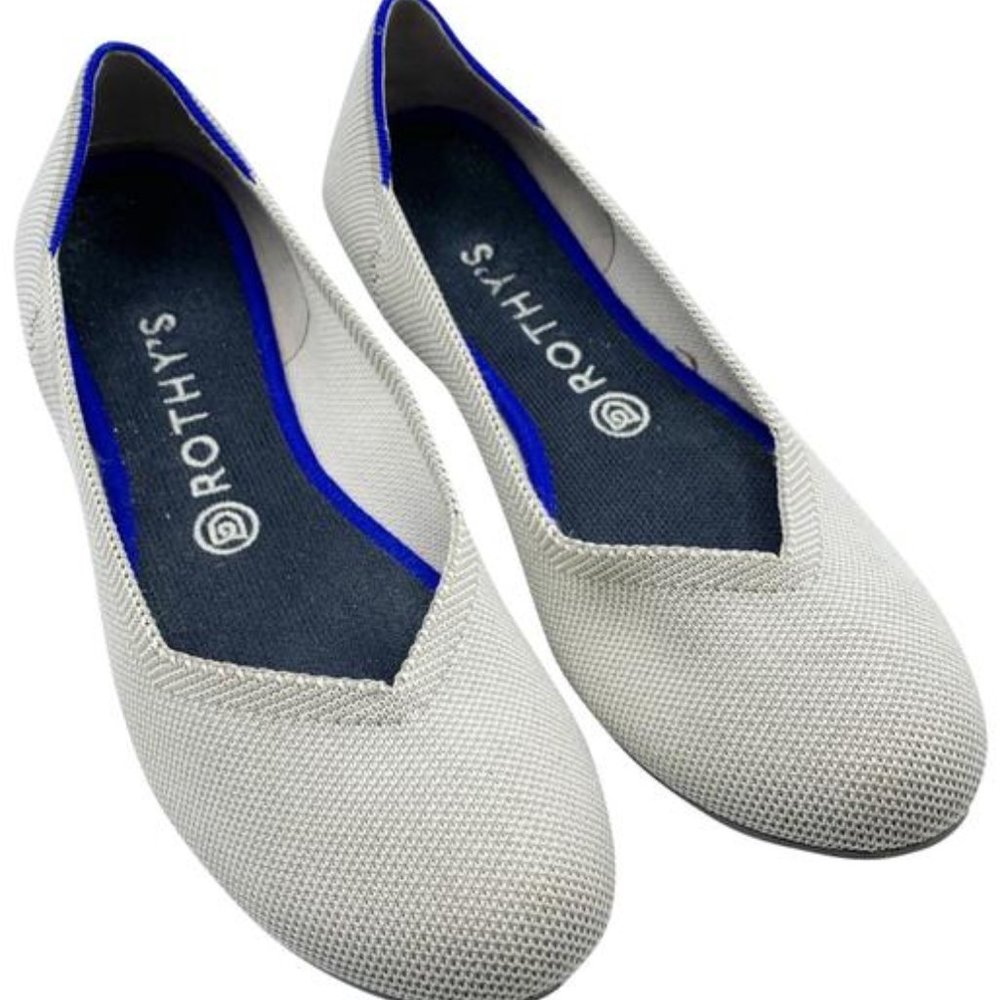 Gray Round Toe Rothy's 7.5